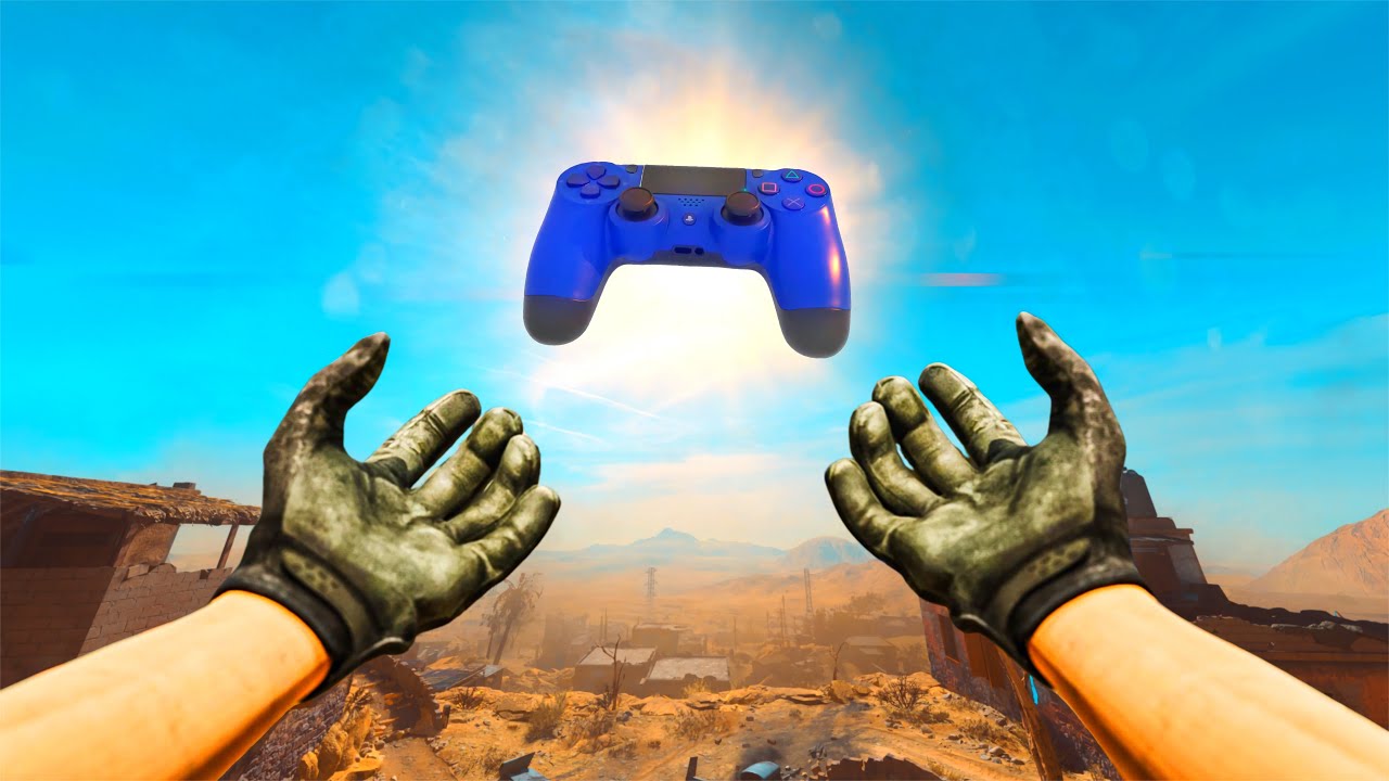 جربت كنترولر PS4 في كود 16!
