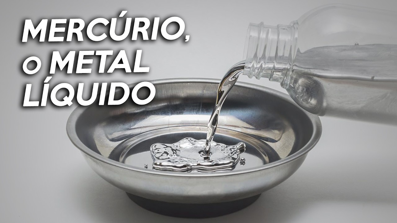 O que é MERCÚRIO? O Metal LÍQUIDO. Conheça suas propriedades e aplicações. A História do Mercúrio.
