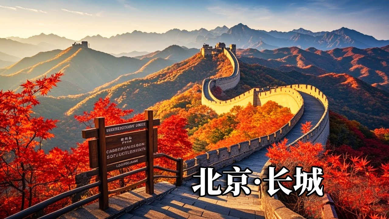 八达岭虽好，慕田峪更香！被色彩缤纷包围的长城，充实你的整个秋天【行走世界的北京老刘】