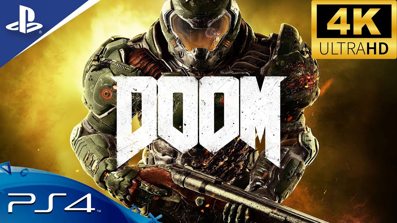 DOOM (2016) PS4 Gameplay