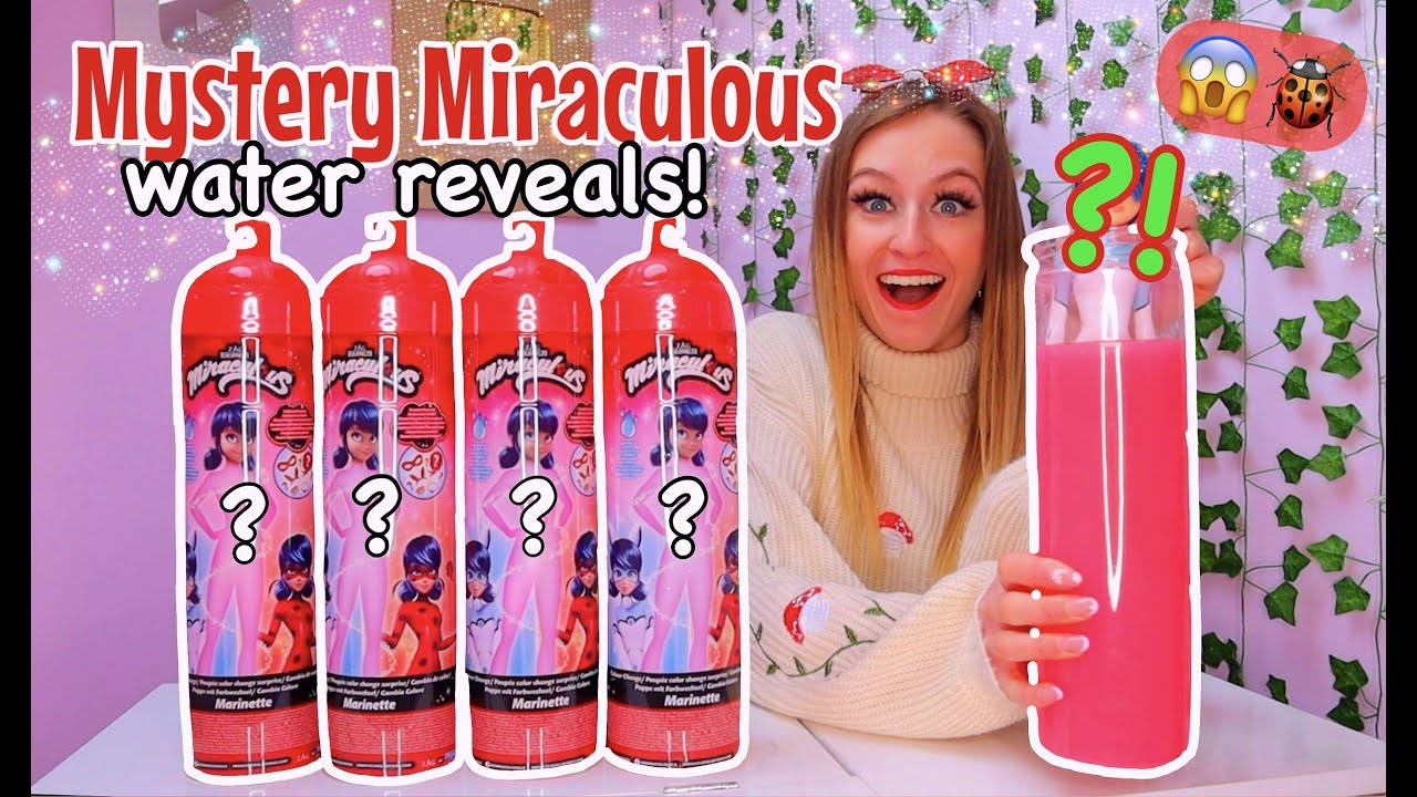 UNBOXING THE *NEW* MIRACULOUS MYSTERY WATER REVEAL DOLLS!!😱🐞💦 (ULTRA RARE HUNT!!🫢✨)