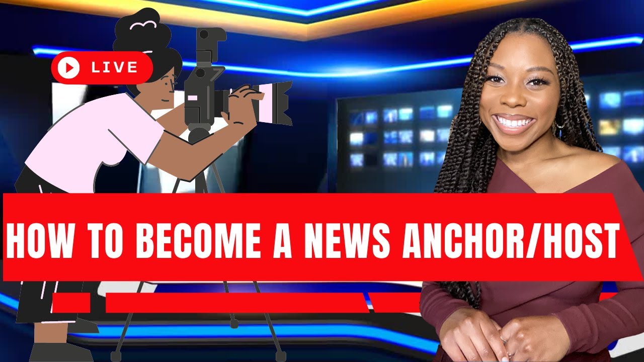 HOW TO BECOME A NEWS ANCHOR OR TV HOST  (And do the News Anchor Voice) 8 steps