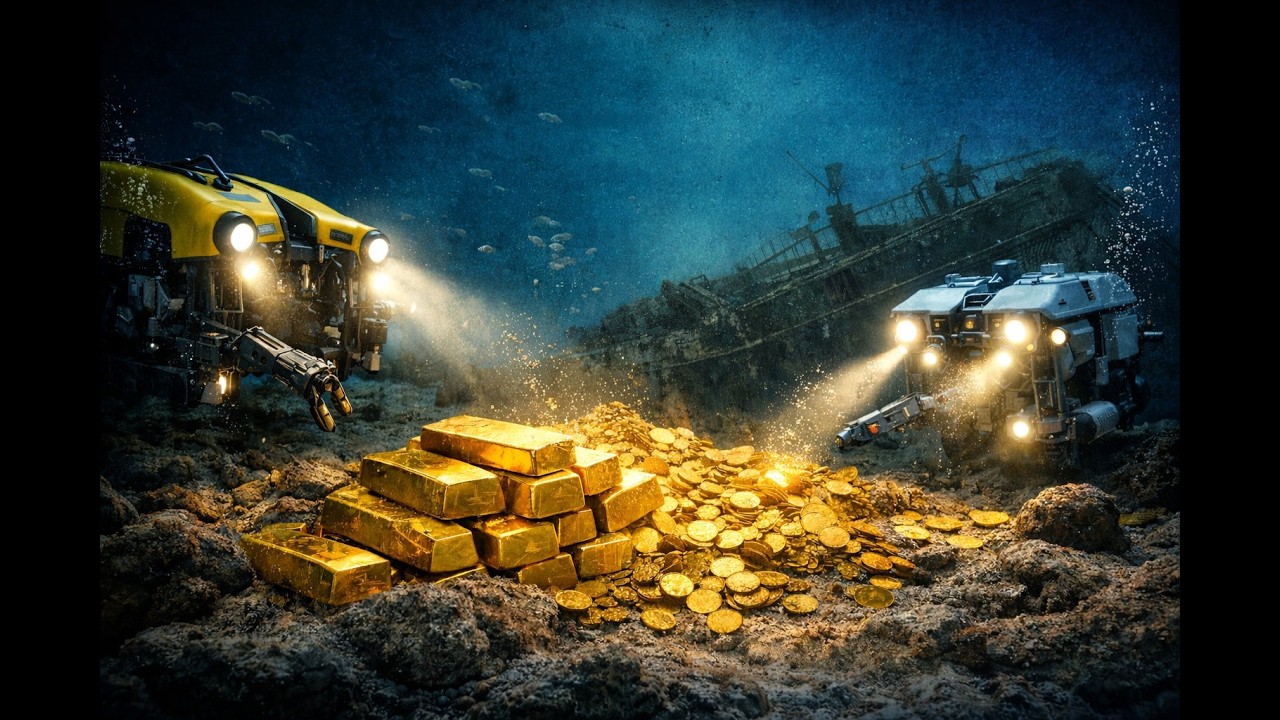 Gold Worth Billions Still Lying Under the Sea?