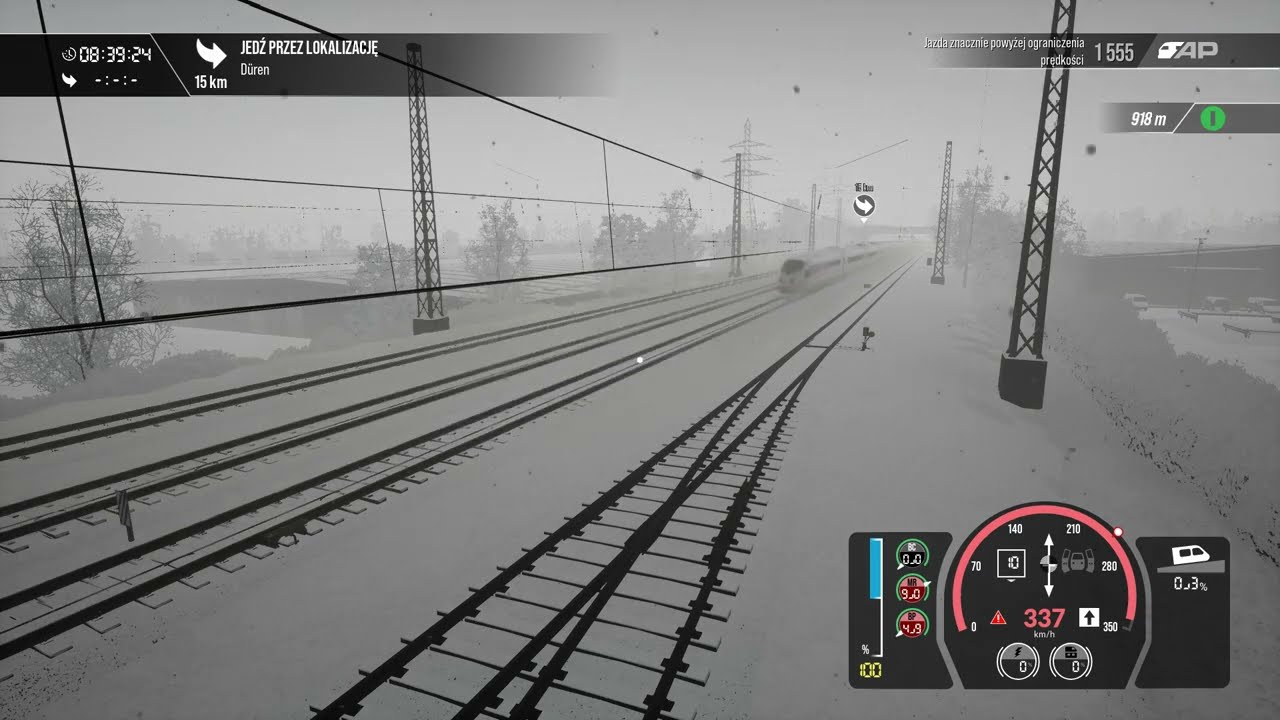 Train Sim World&reg; 3 Ice in Snow Speed test