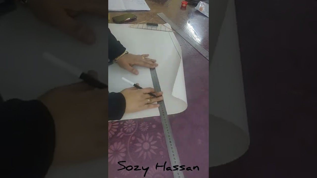 فستان اطفال كورنيش (حصه ١)