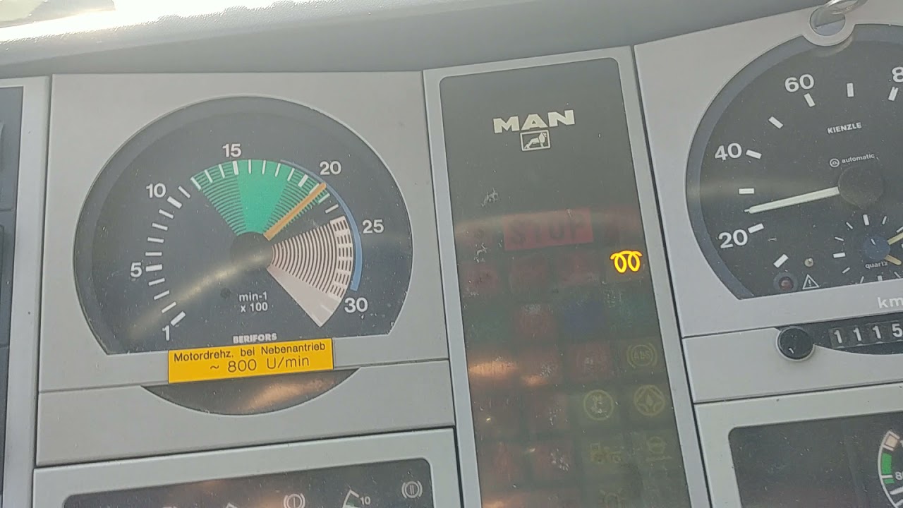 MAN 8-163 przyspieszenie/acceleration