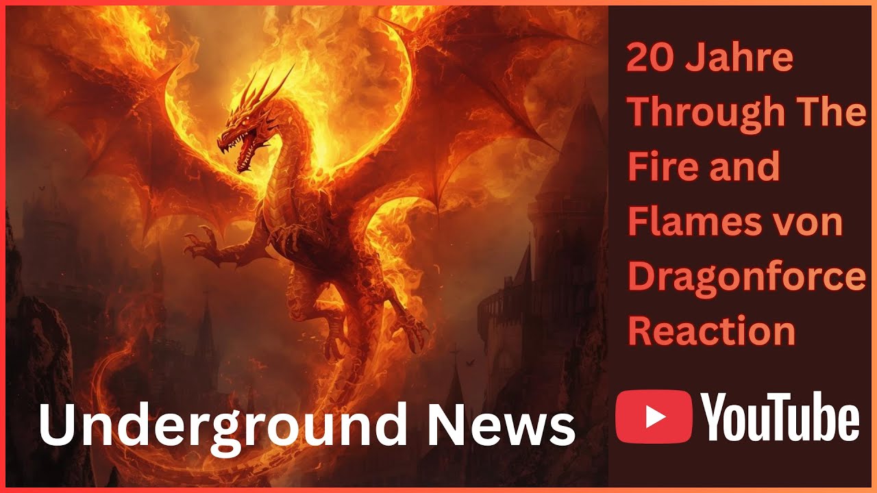 Reaction zum 20 jährigen Jubiläum von Through The Fire and Flames von Dragonforce