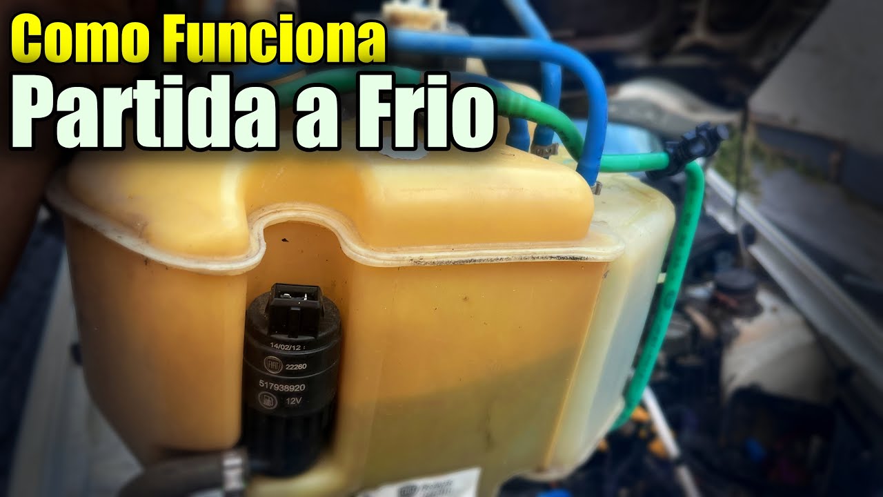 Como Funciona o Sistema de Partida a Frio - Curso de Injeção Eletrônica Aula -13