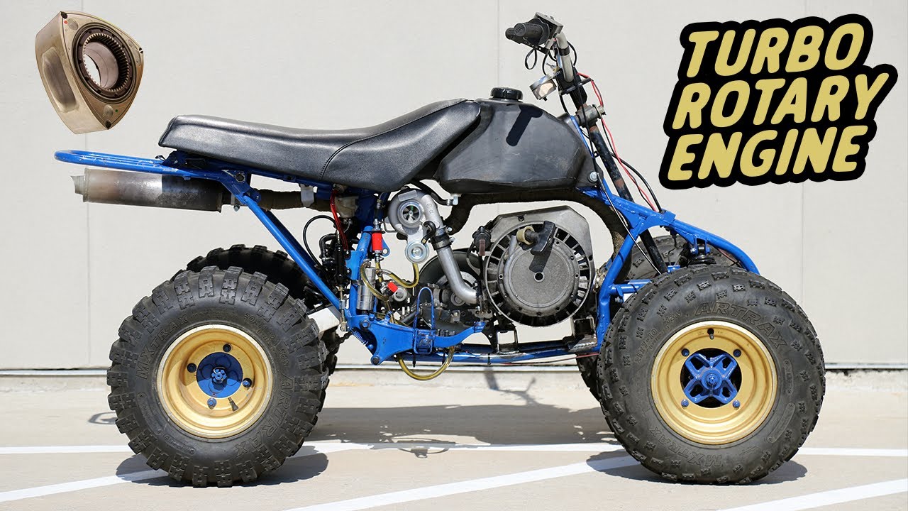 Putting a Bigger Turbo on our ROTARY ATV! | Rotary ATV ep.8
