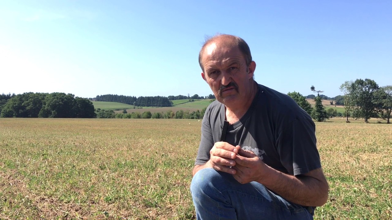 Semer une prairie au 15 août sans travail du sol - Patrice Le Callonec, GAEC Bioyvel