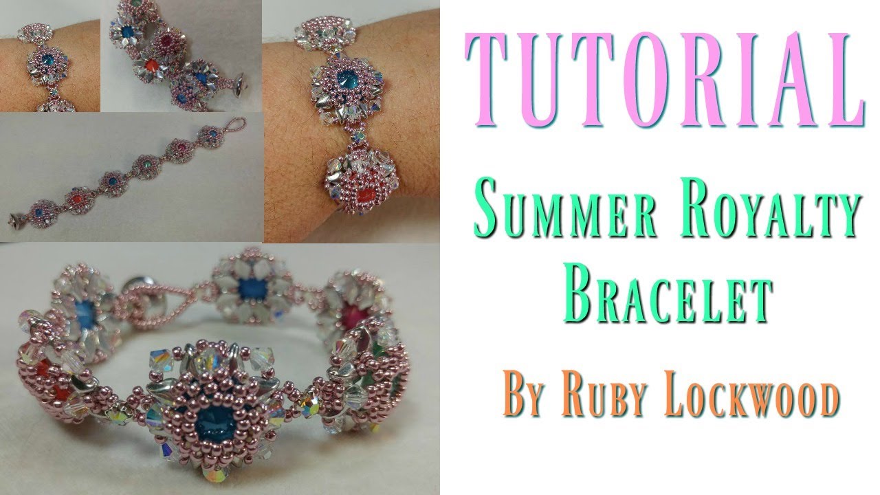 (Tutorial) Summer Royalty Bracelet ( Video 193)