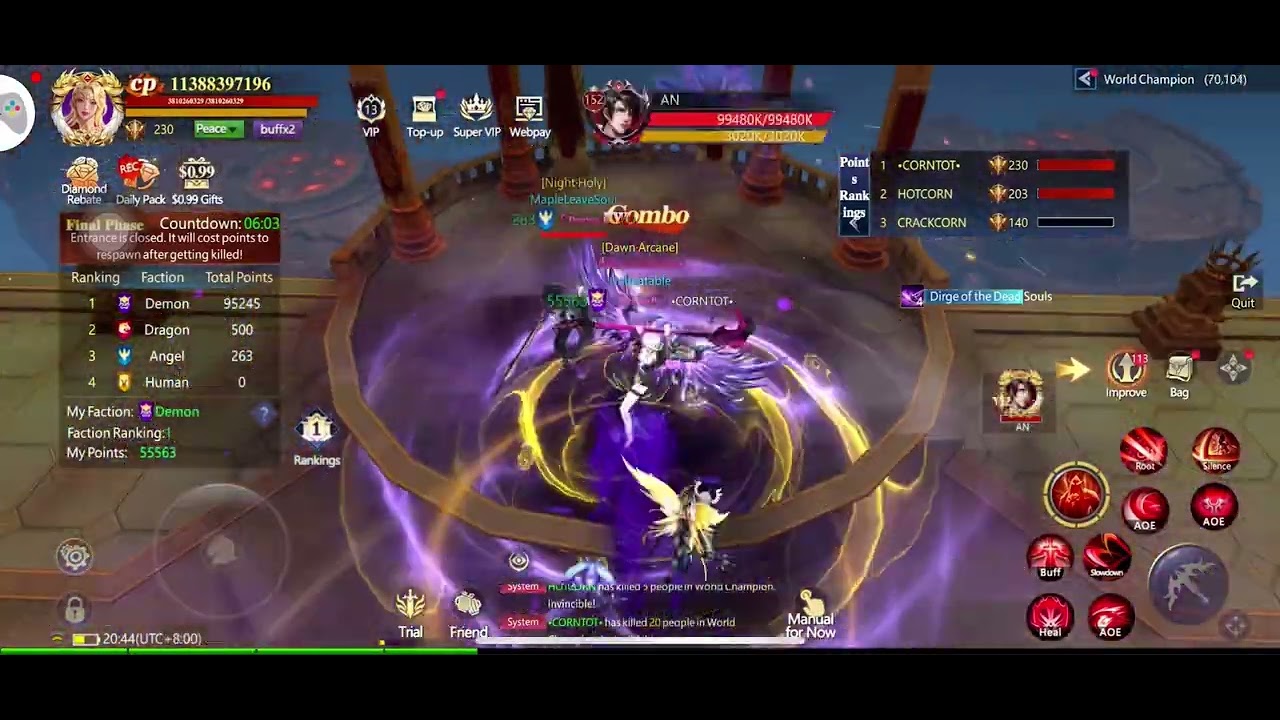 Age of Ashes: Dark Nuns (World Champion)