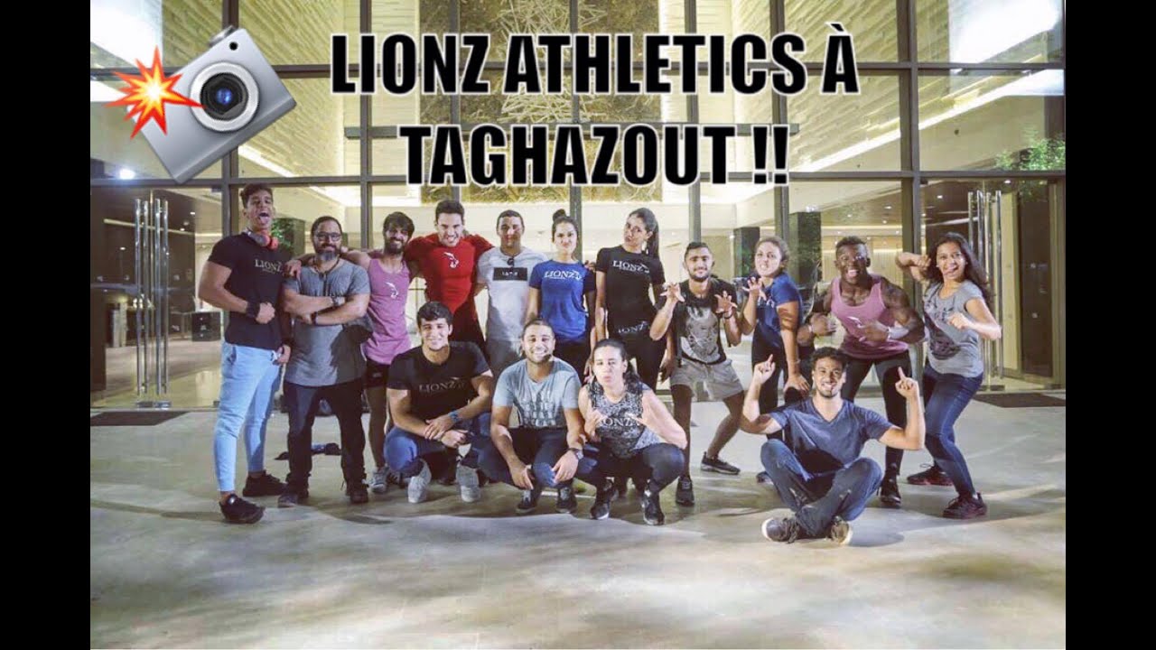 LIONZ ATHLETICS À TAGHAZOUT POUR UN SHOOTING PHOTO !!