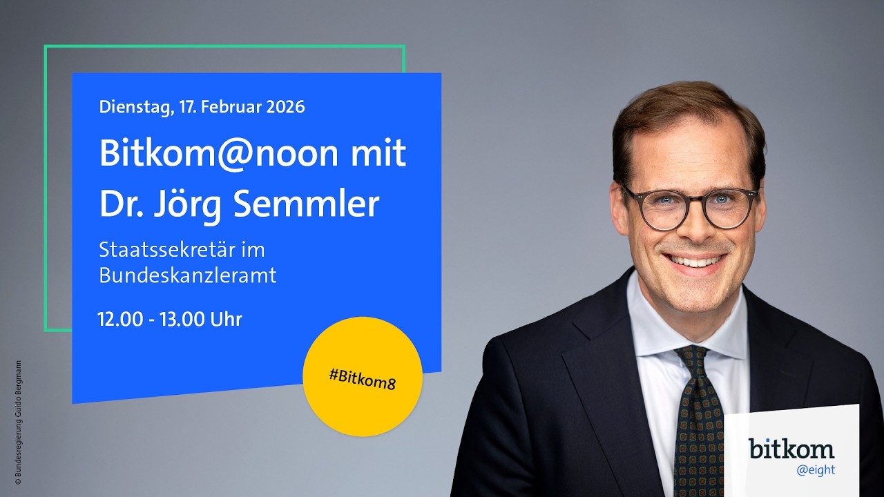 Was bedeutet die politische Weltlage für Deutschland? | Jörg Semmler beim Bitkom@eight