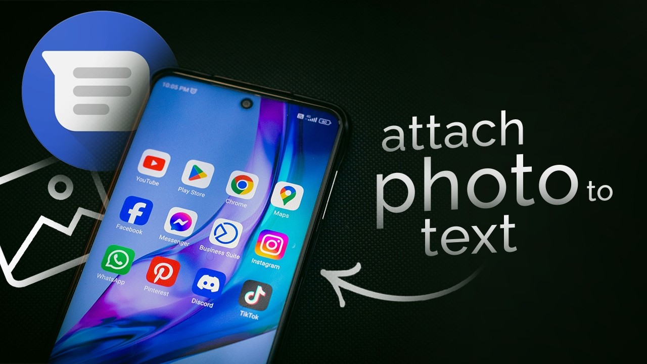 Как прикрепить фотографию к текстовому сообщению на Android (инструкция)