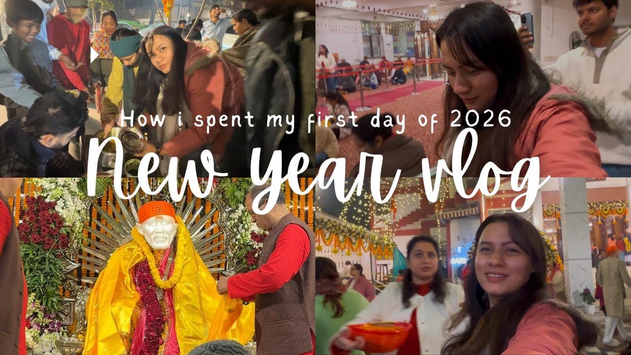How I spent my first day of 2026 | New year 2026 with @alphaakki 