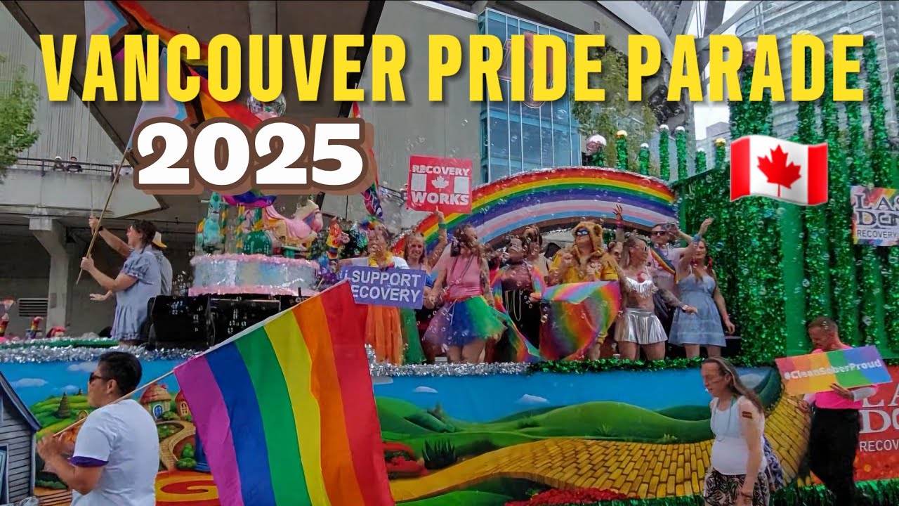 🇨🇦 Vancouver Pride Parade 2025 | Vancouver, BC, Canada | August 3, 2025
