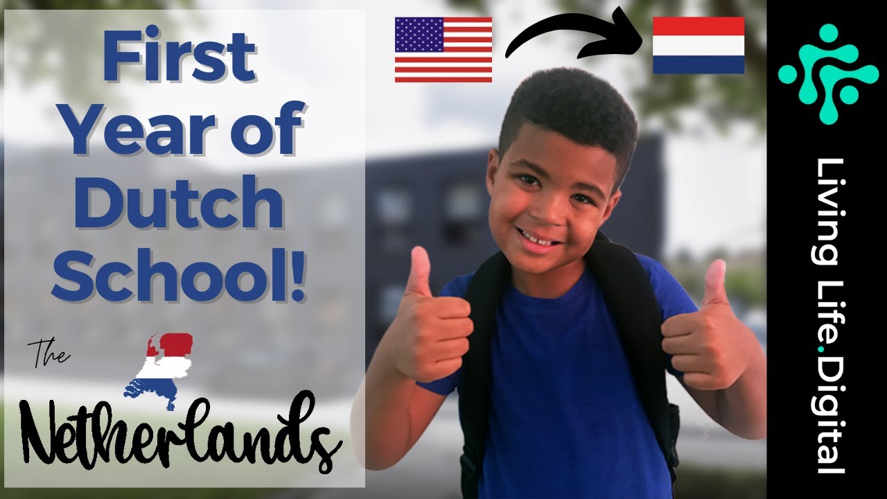 My kid's FIRST year of DUTCH SCHOOL - How was it? Grades, Friends, Classes & More