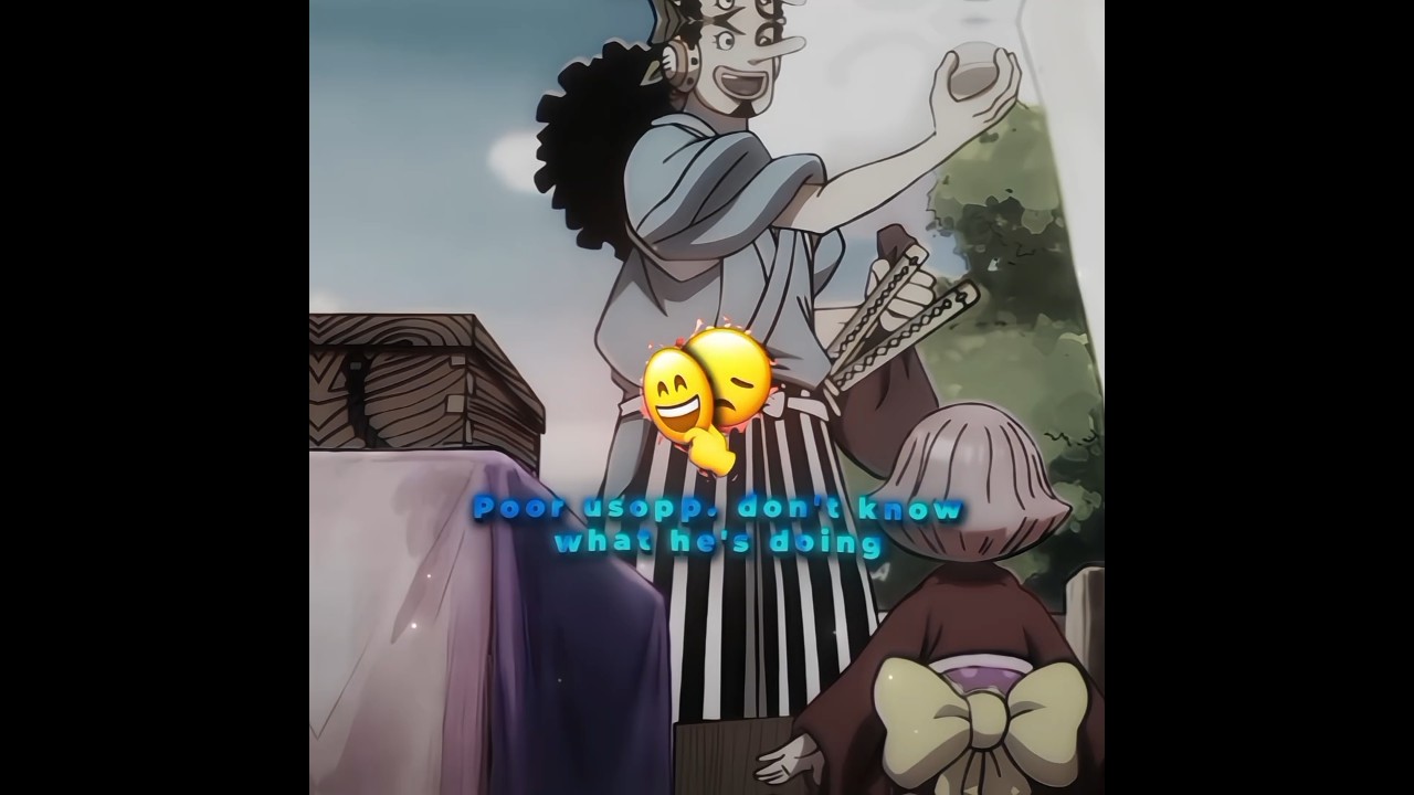 One piece sad edit | USOPP | OTOKO | ONE PIECE | ANIME | WANO ARC | #onepiece #anime #luffy