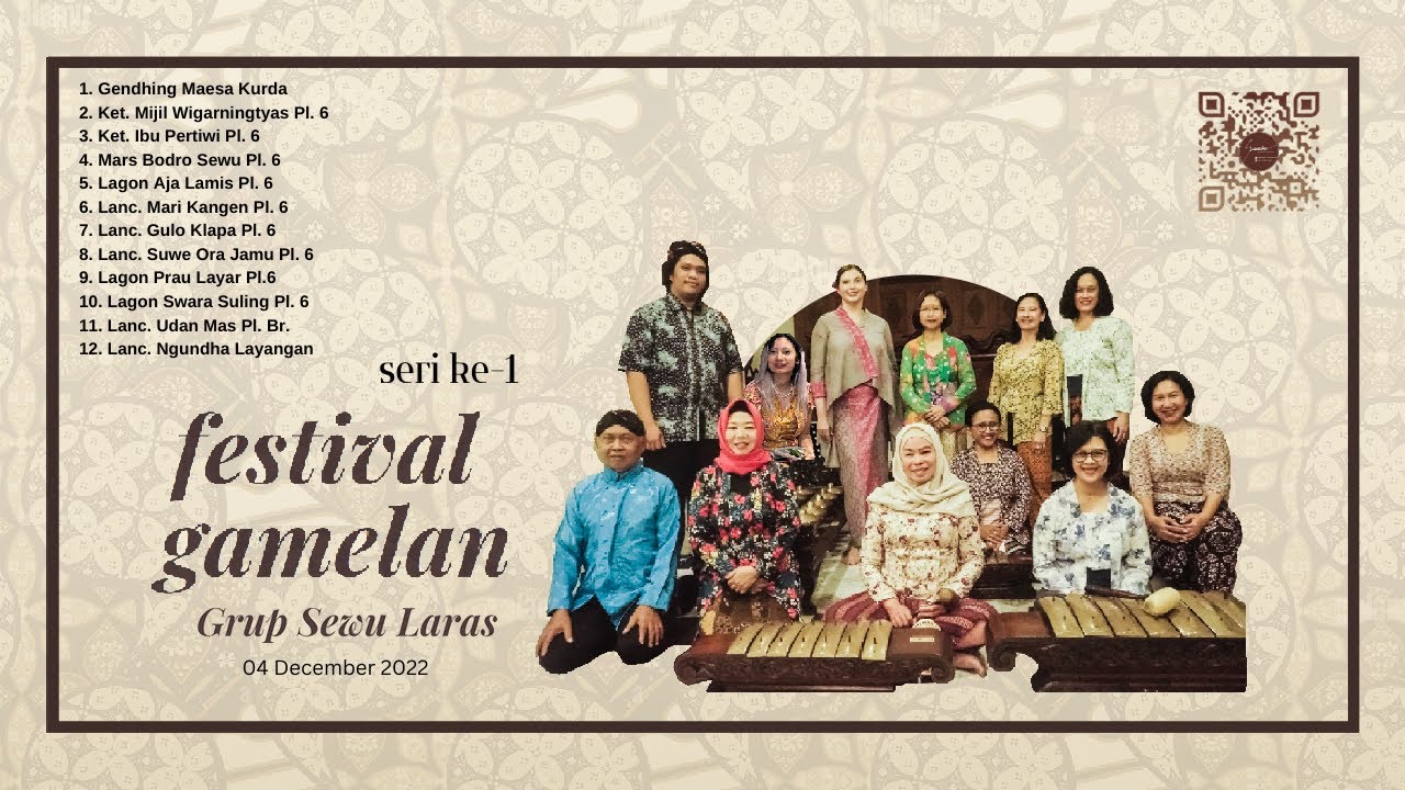 Festival Gamelan Bodro Sewu Gallery Seri-1 || Grup Sewu Laras