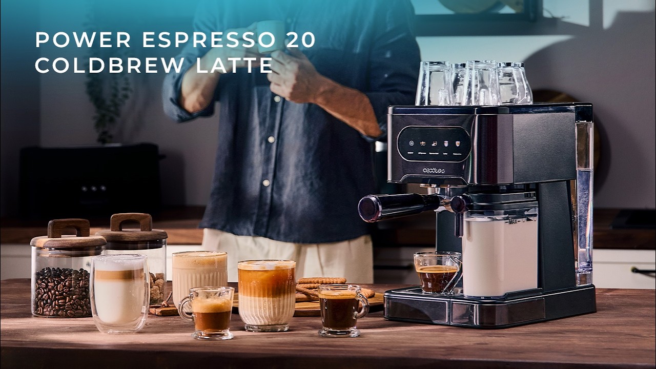 Máquinas de café semiautomáticas - Power Espresso 20 ColdBrew Latte