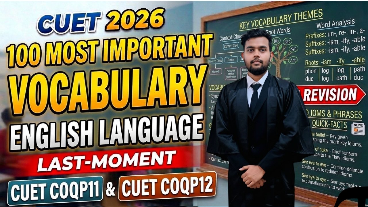 ALL IMPORTANT VOCABS IN ONE VIDEO !!!