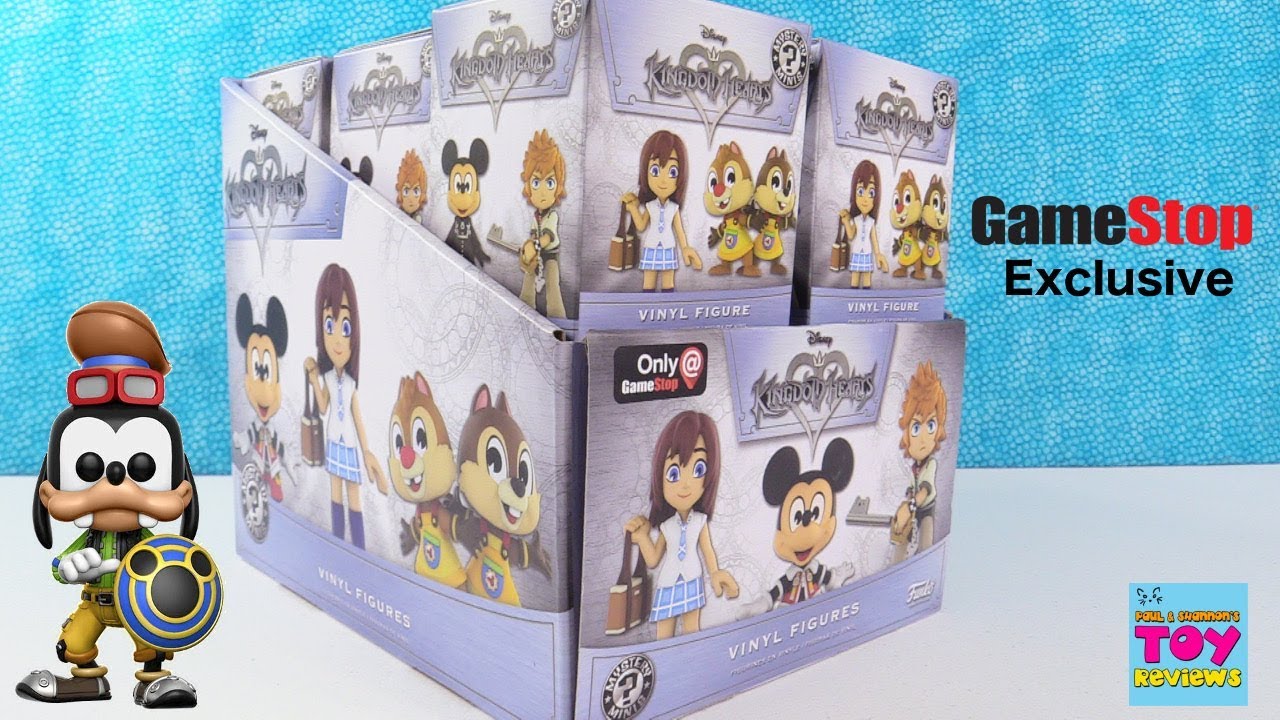 Disney Kingdom Hearts Funko Mystery Minis GameStop Exclusive Full Box Opening | PSToyReviews
