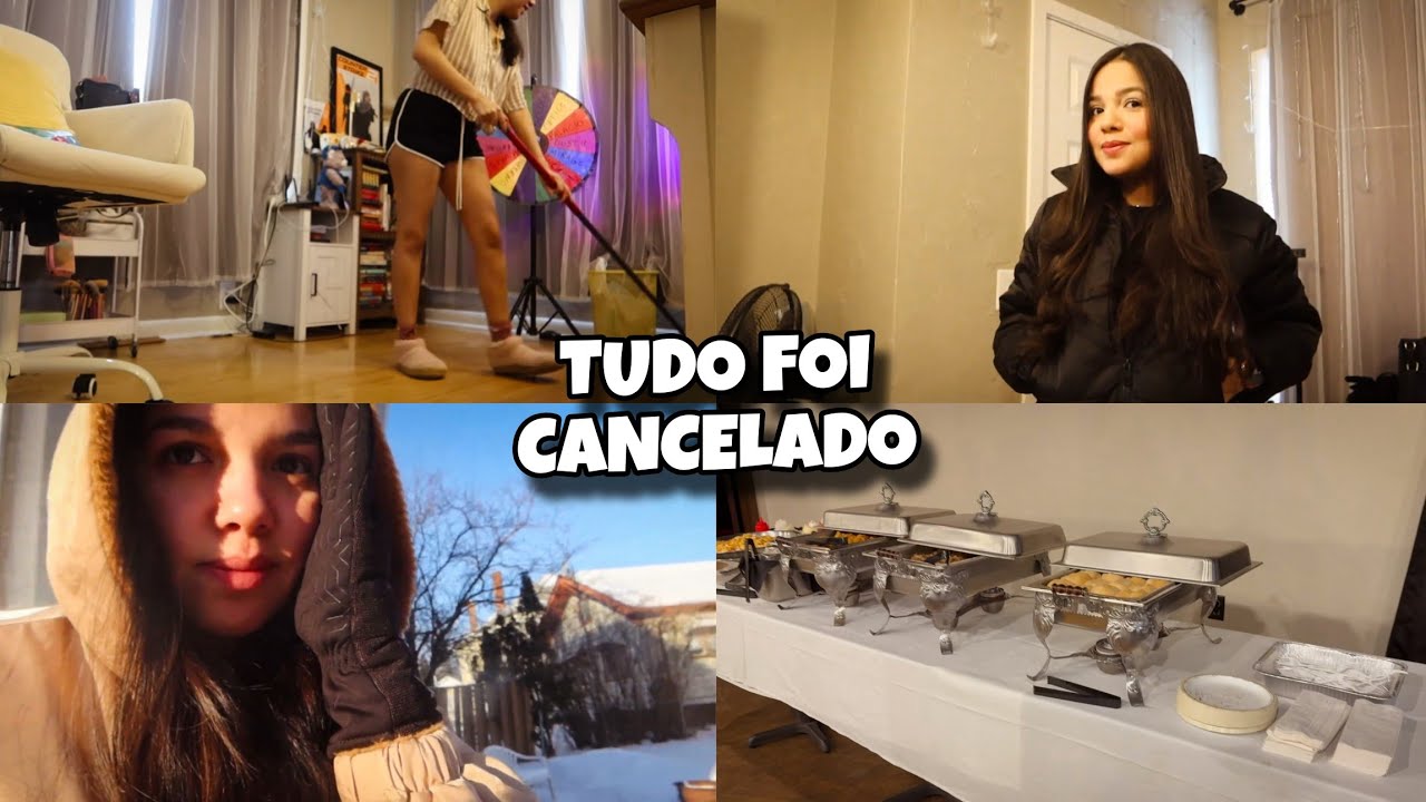O DIA MAIA FRIO DO ANO - TUDO CANCELADO- FOMOS EM UMA FESTA - MEUS 30 TÁ CHEGANDO 