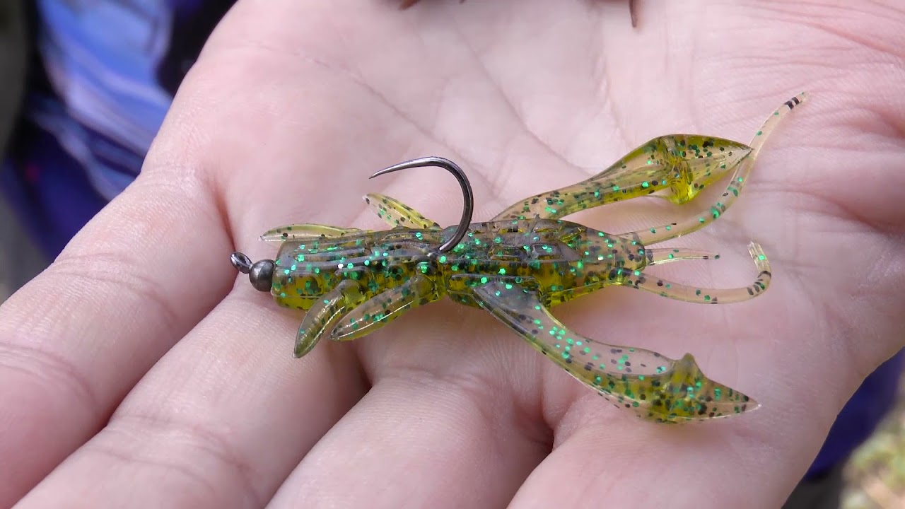 Nástrahy na pstruhy - prívlačové nástrahy REAL CRAW (Fish Up) - popis a práca s nimi