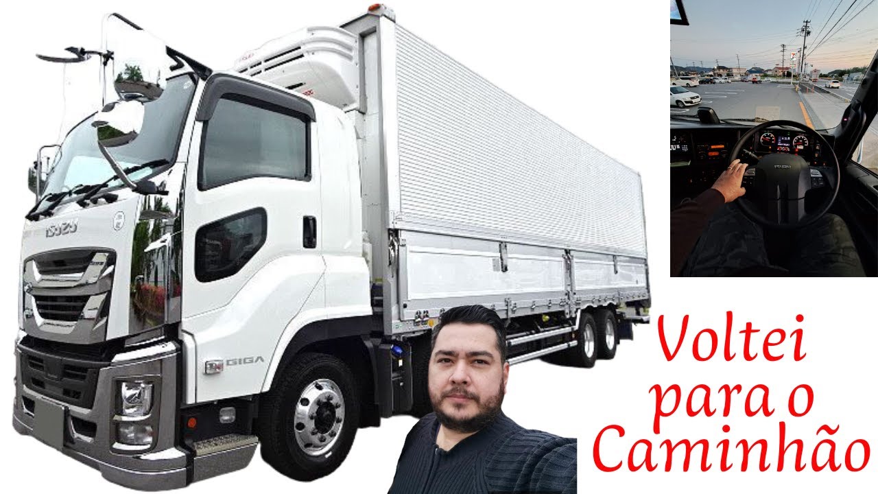 VOLTEI TRABALHAR COM CAMINHÃO