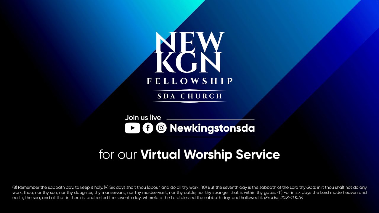 New Kingston Fellowship SDA Church // Divine Service // Sabbath January 17, 2026