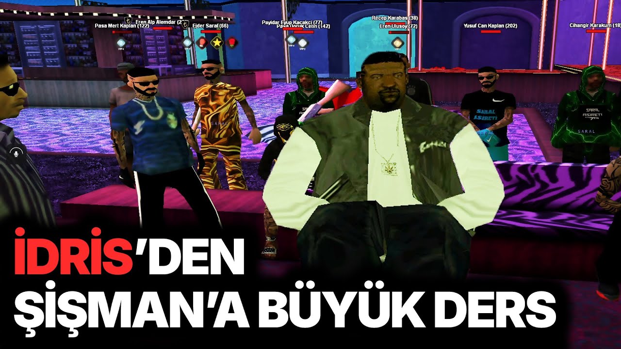 Janti Roleplay - İDRİS'DEN ŞİŞKOYA BÜYÜK DERS