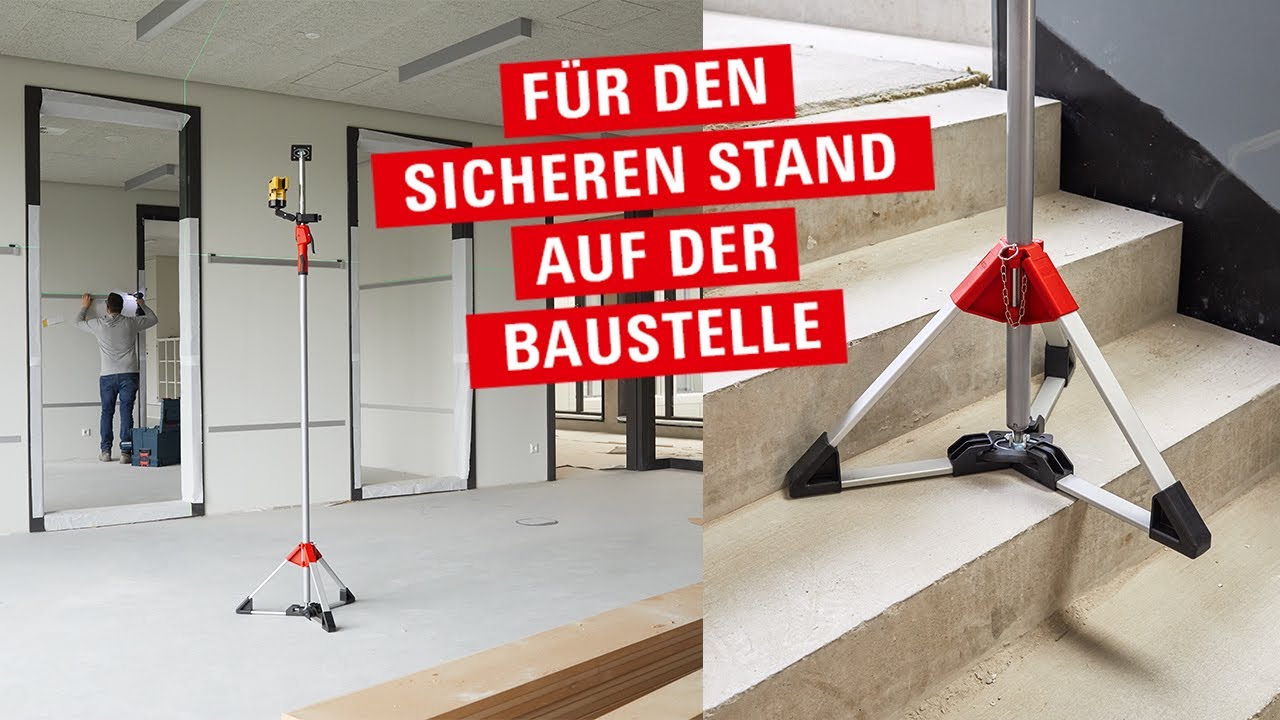 Stabiler Stand: Baustativ STE-BS  |  BESSEY