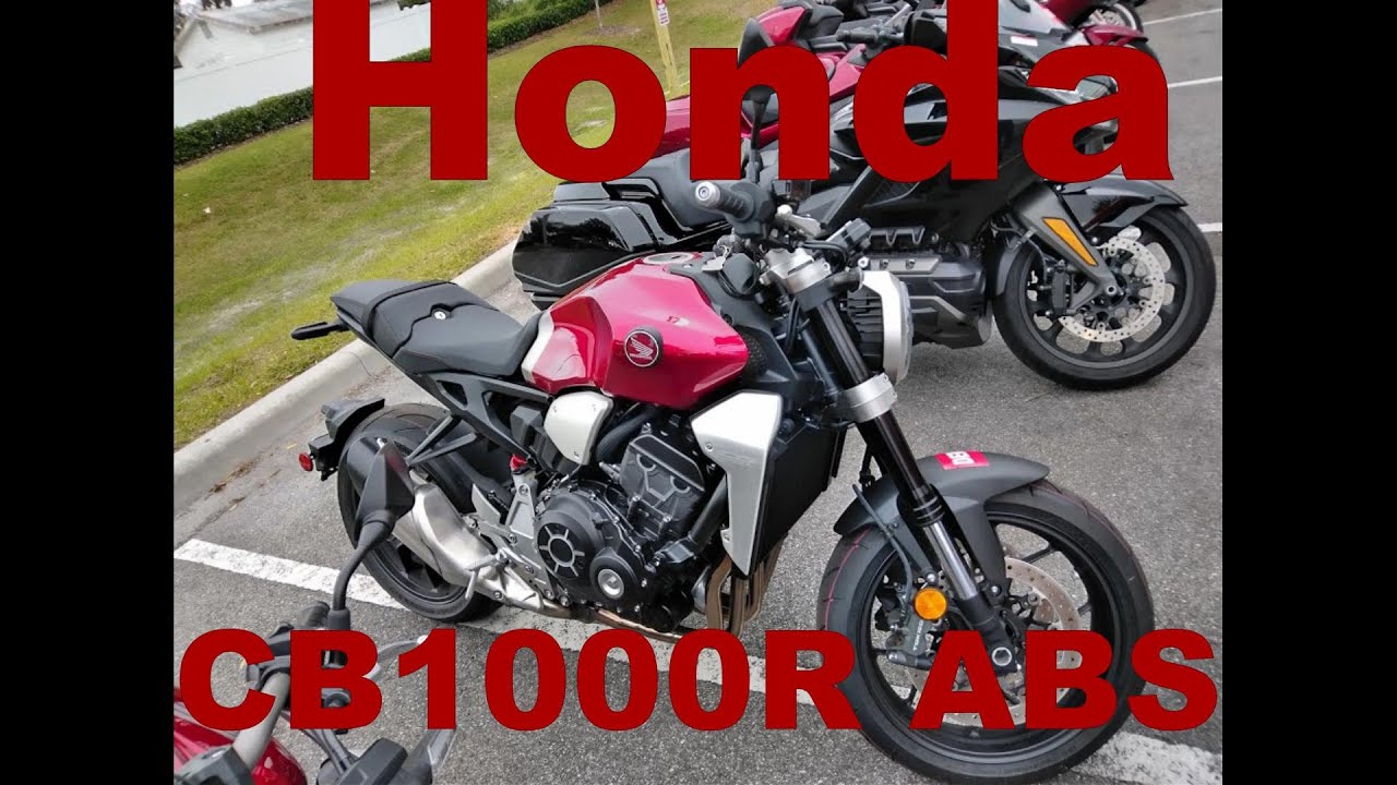 2019 Honda CB1000R, 2020 Honda Demo ride/review by DougZ73