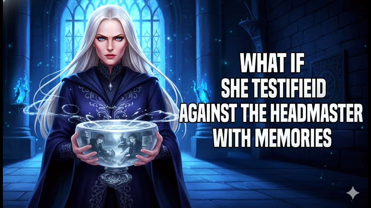What If Narcissa Malfoy Testified Against Dumbledore At The Wizengamot Using Pensieve Memories Of Ha