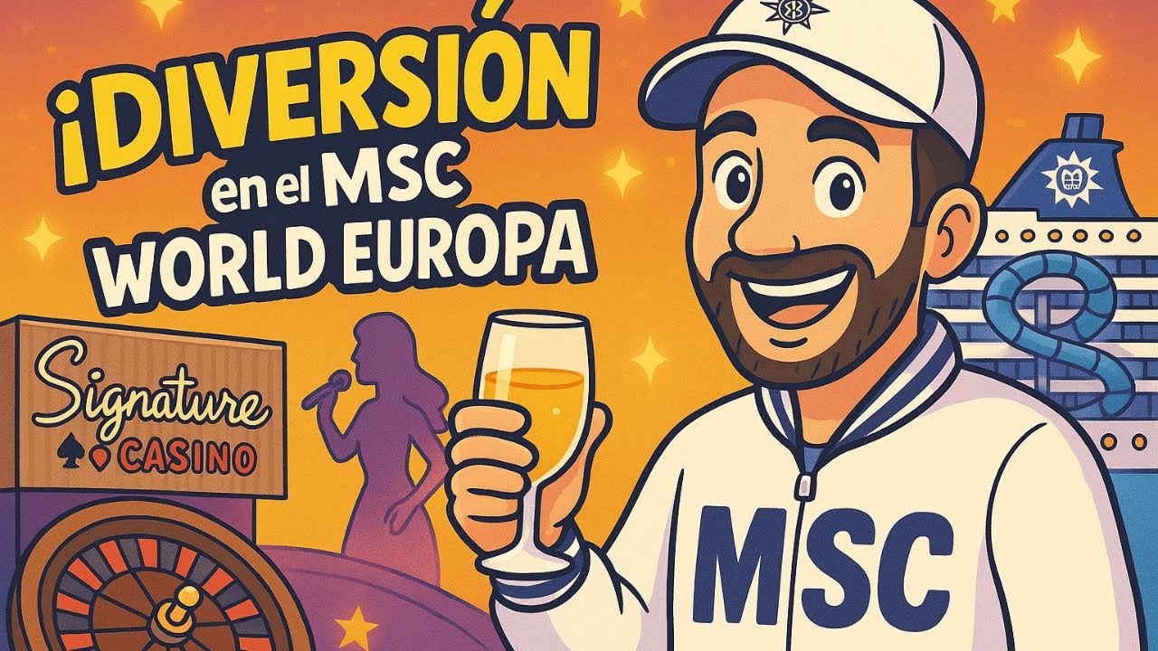 🎬 ¿Vale la pena el entretenimiento del MSC World Europa? ¡Te lo muestro! 🎭🛳️