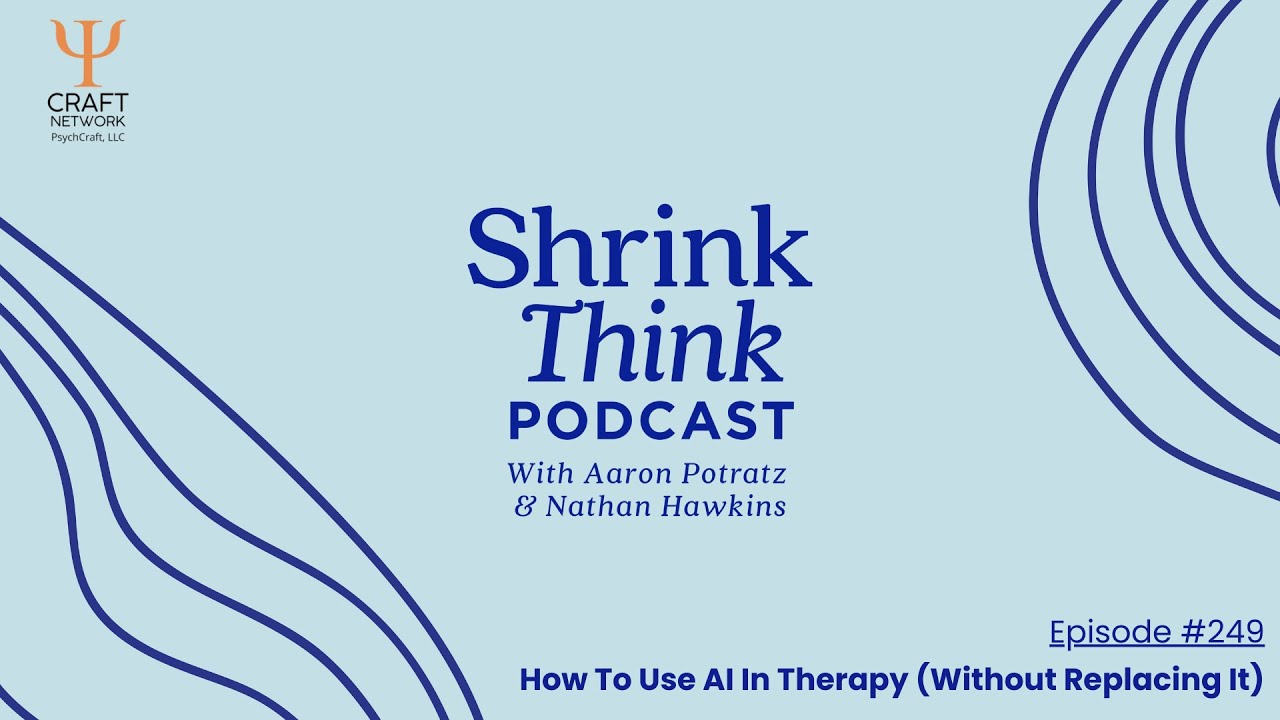 How To Use AI With Therapy (Without Replacing It)