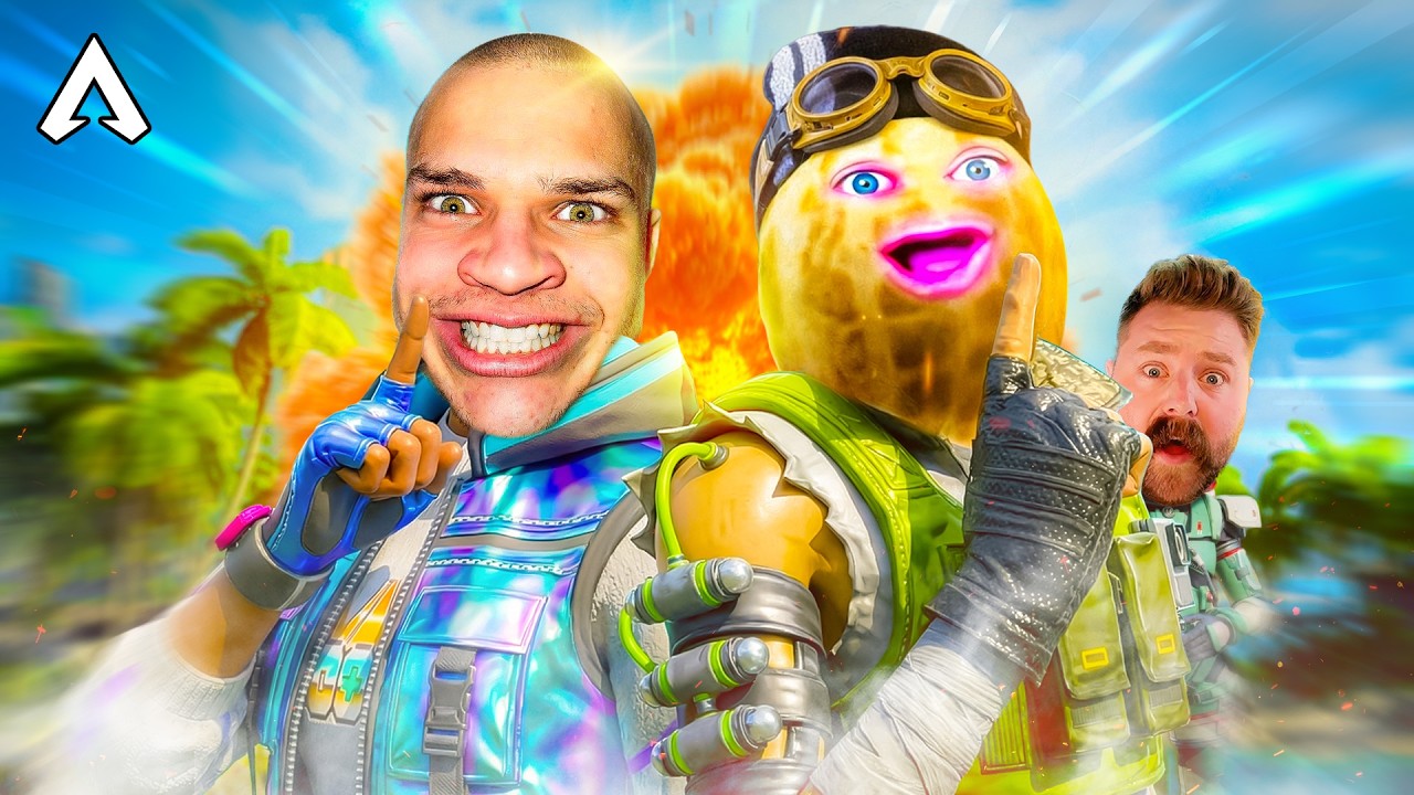 TheBurntPeanut вытащил Джинксзи к победе | Apex Legends