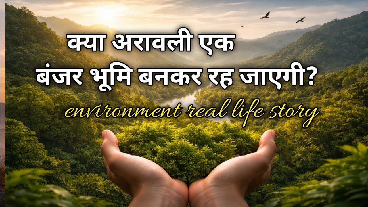अरावली खत्म हुई तो क्या बचेगा? | Real Environmental Story| paryavaran kahani
