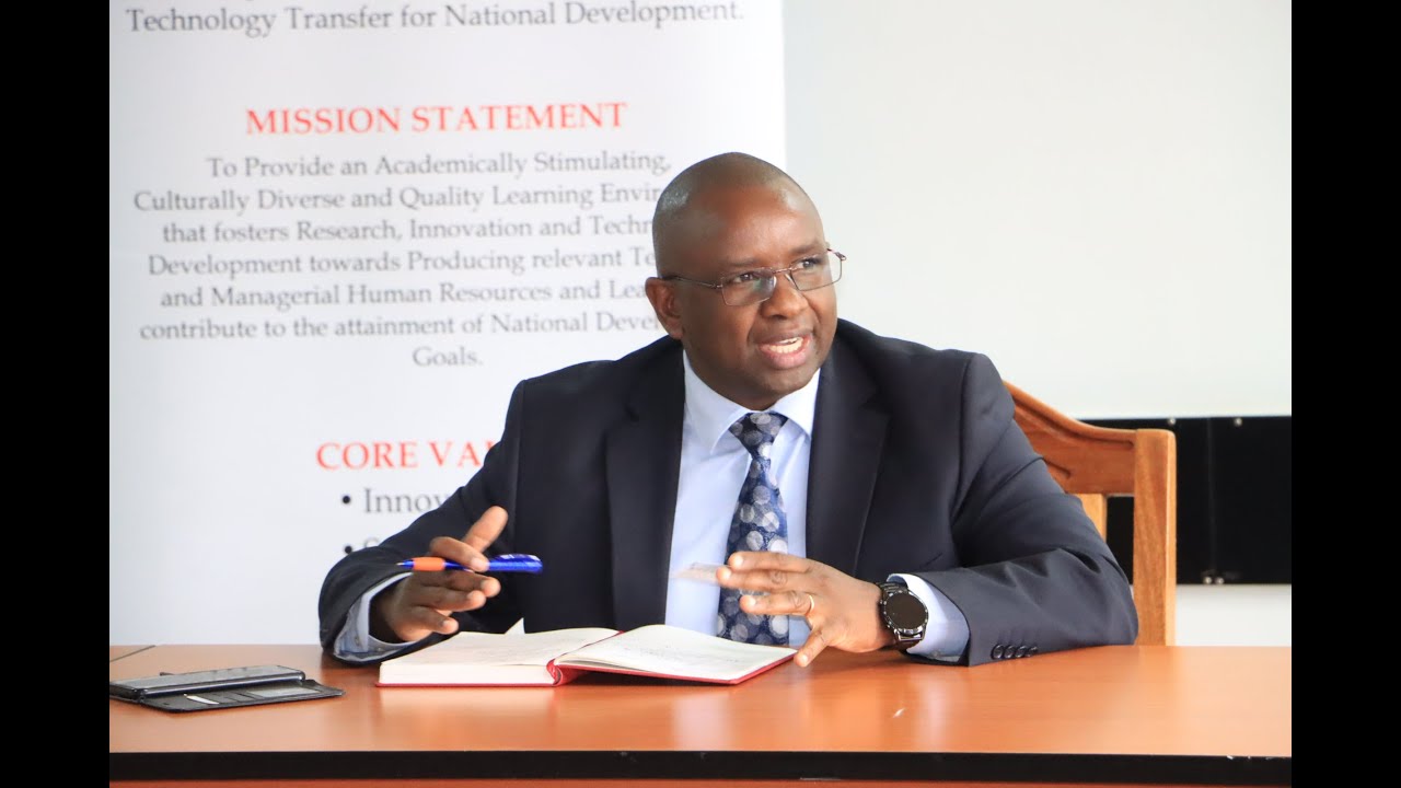 A welcome message from Ag. Vice Chancellor Prof. Eng. Peter N. Muchiri - DeKUT