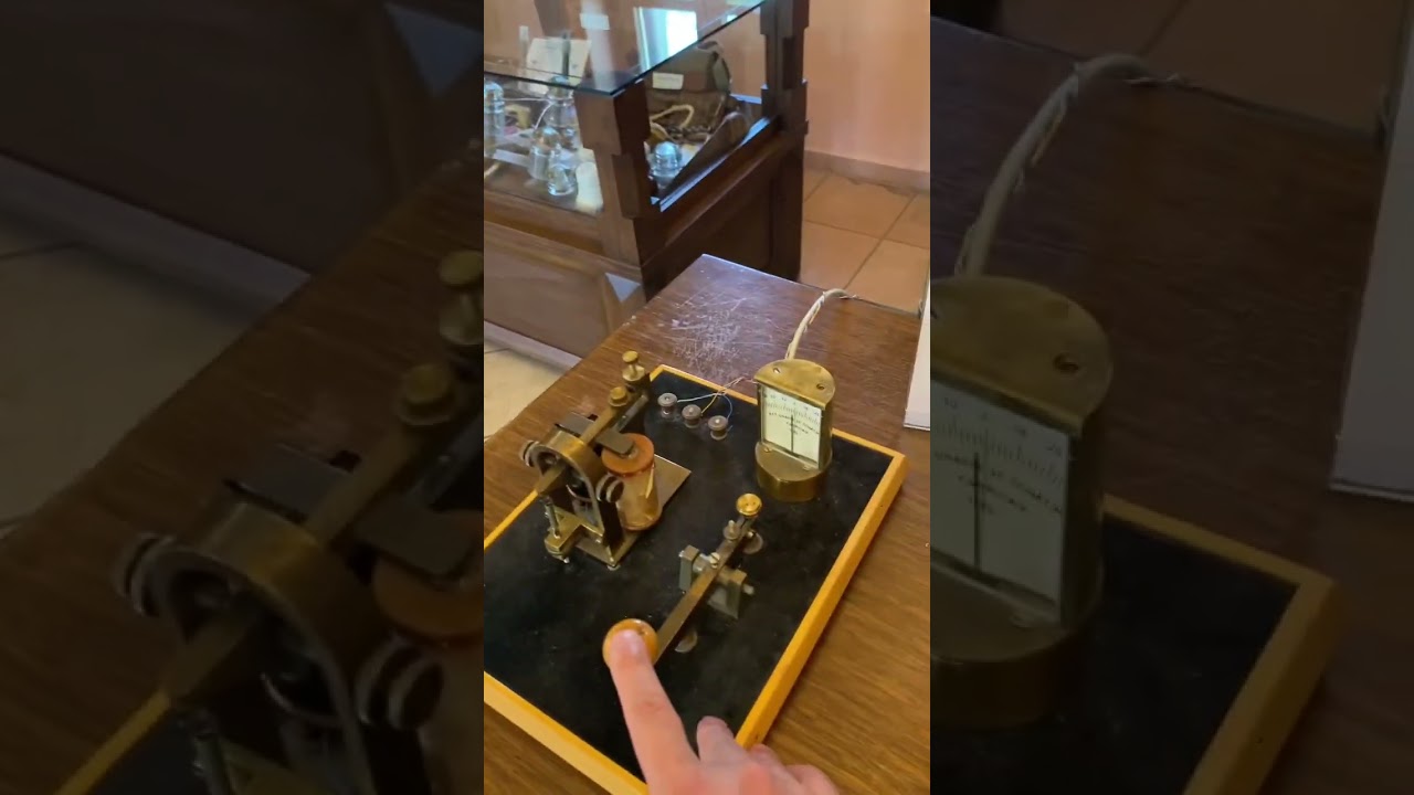Telgraf nasıl &ccedil;alışır? Telekom&uuml;nikasyon M&uuml;zesi Ankara eski telefon
