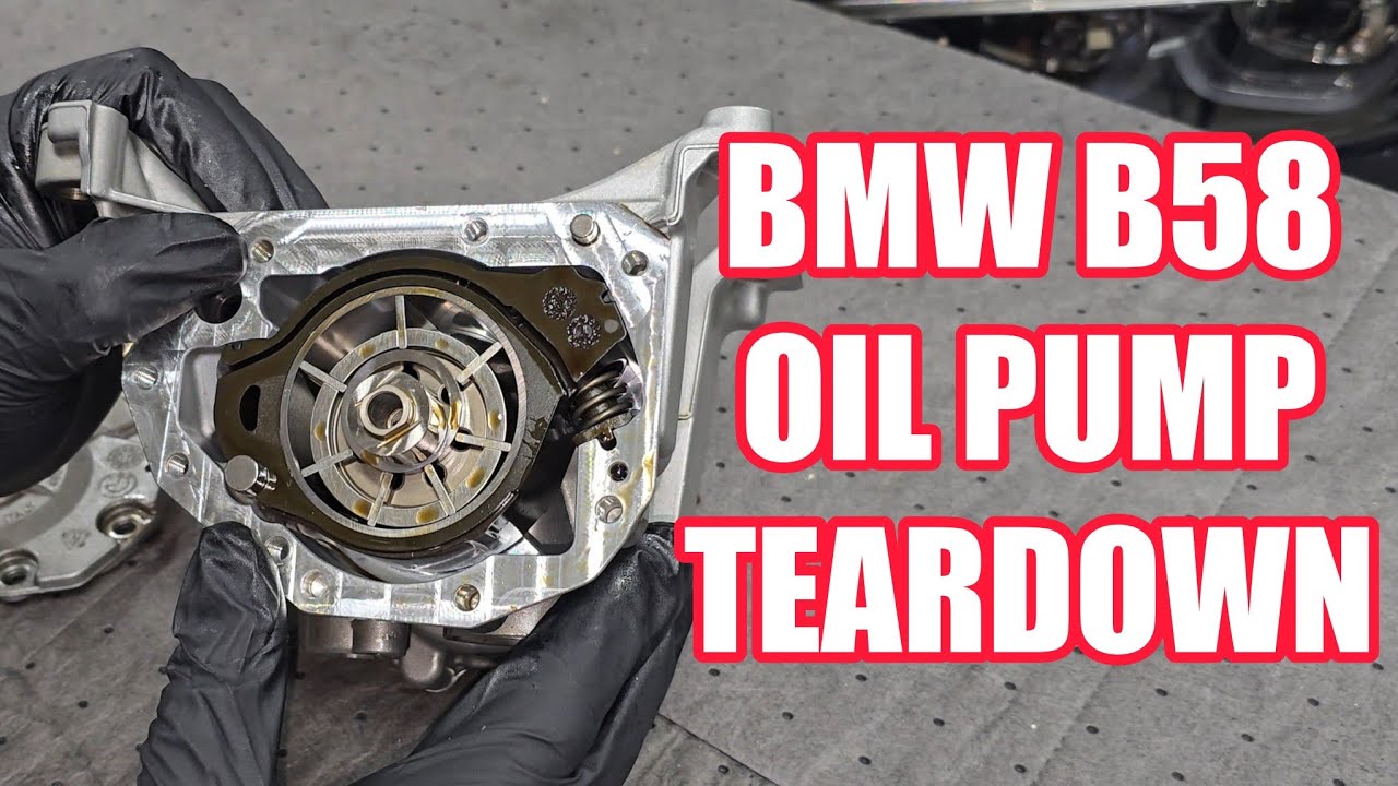 I Took Apart a B58 Oil Pump and I have a Theory...