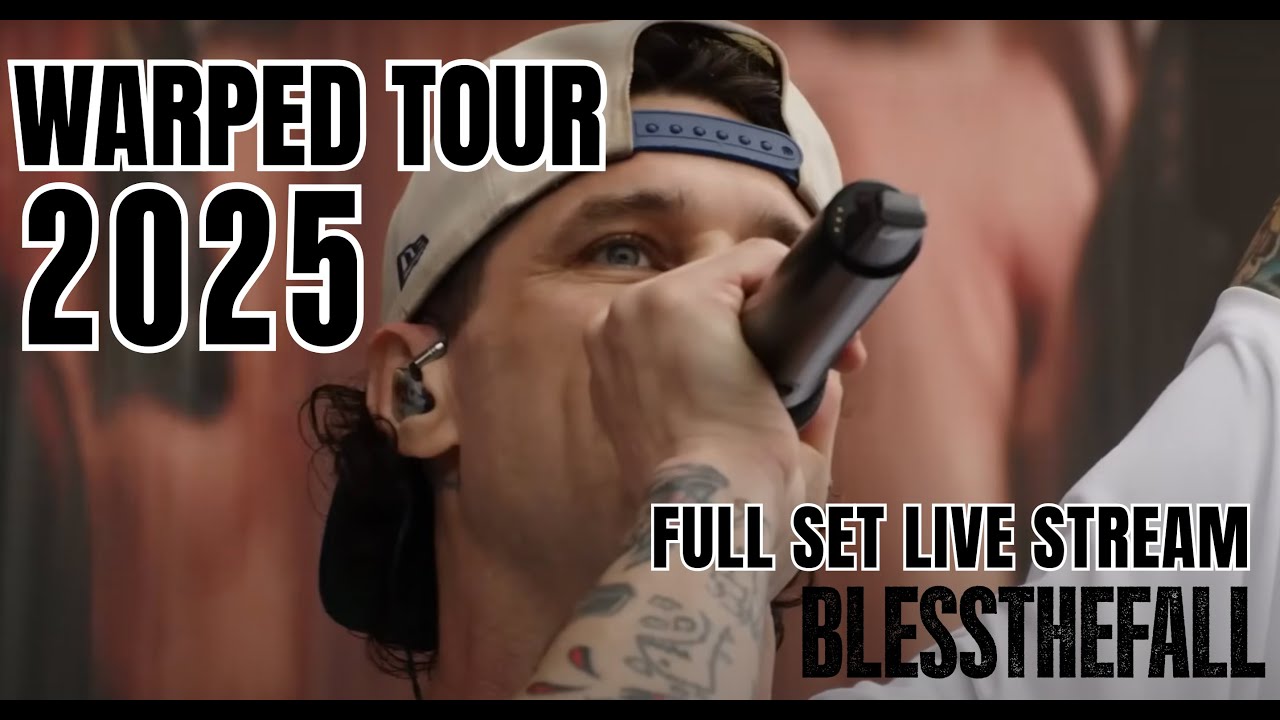 blessthefall LIVE Warped Tour DC 2025 Official Full Concert