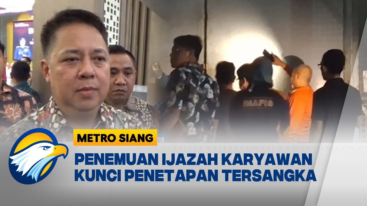 Polda Jatim Temukan Ijazah di Gudang U-D Sentoso Seal! [Metro Siang]