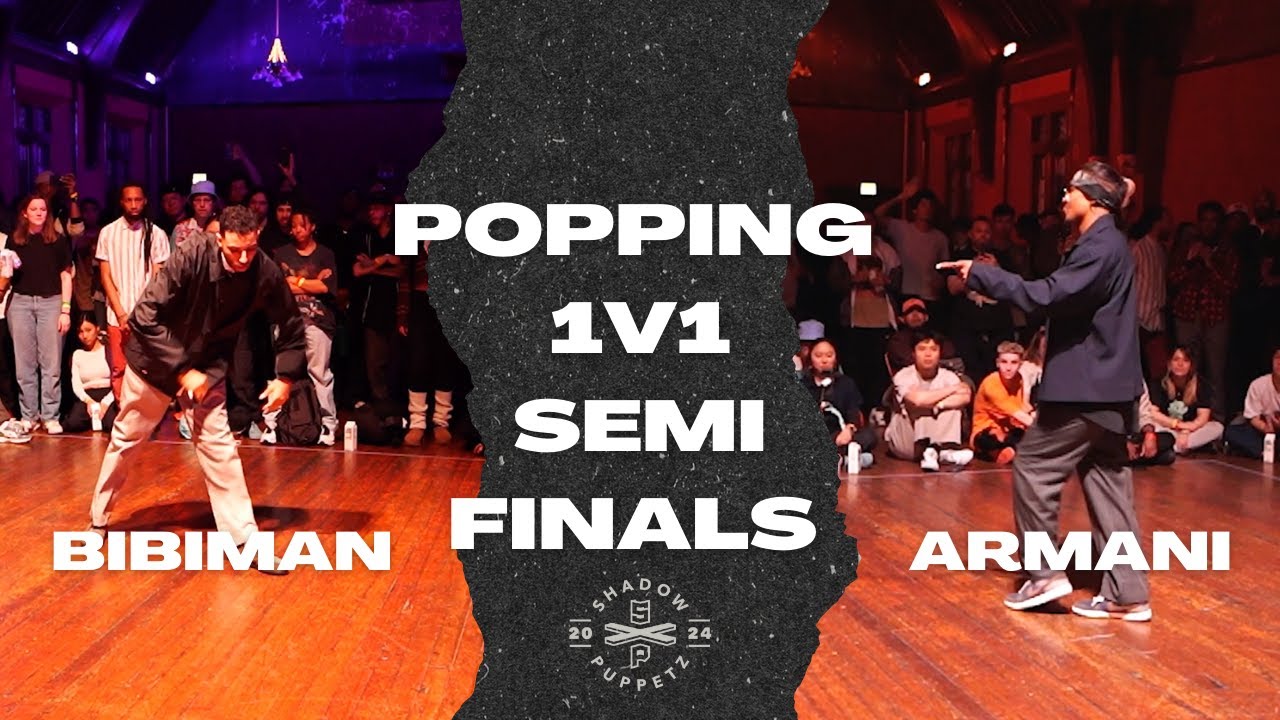 BIBIMAN VS ARMANI | SEMI FINALS | POPPING 1V1 | OUT OF THE SHADOWS 2024