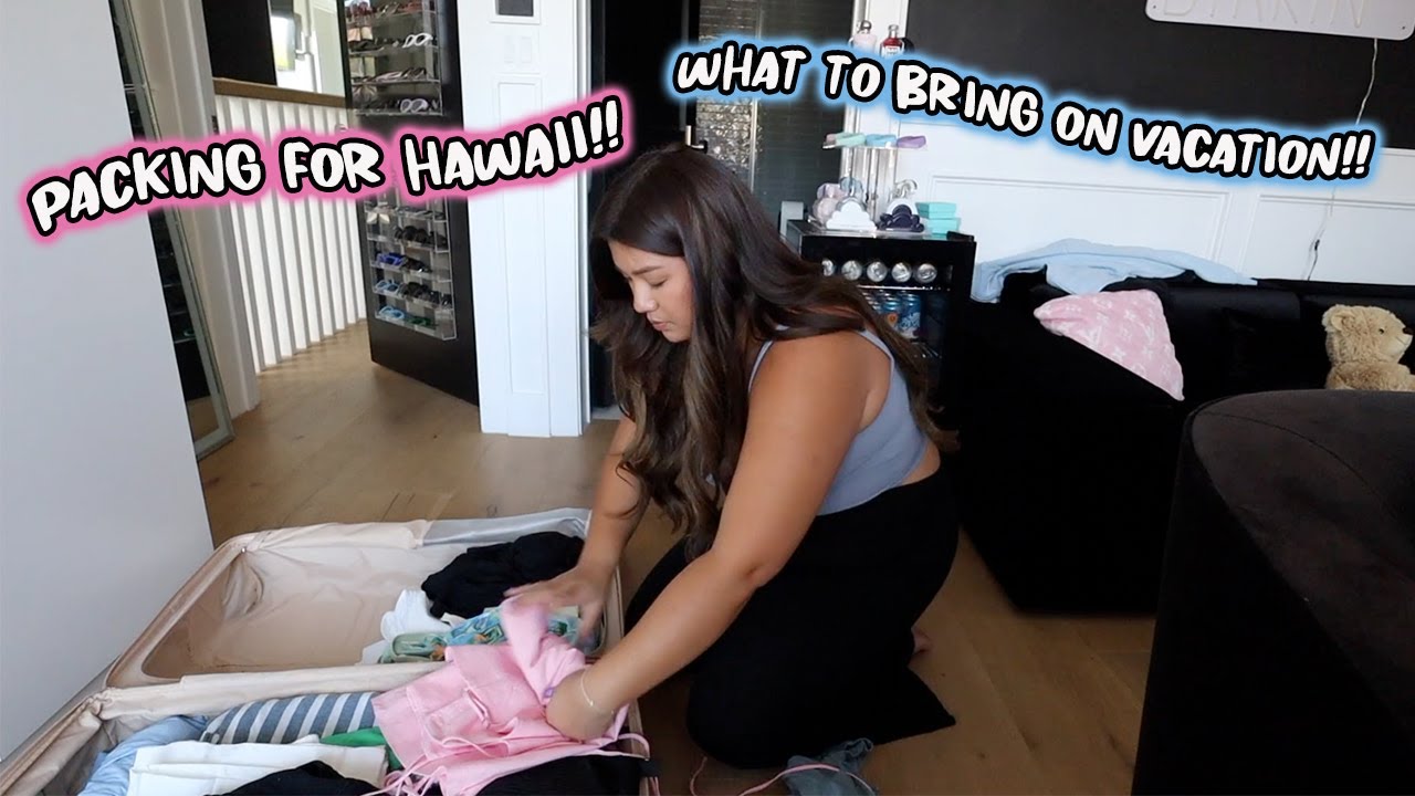 PACKING FOR HAWAII!! what to bring on vacation!