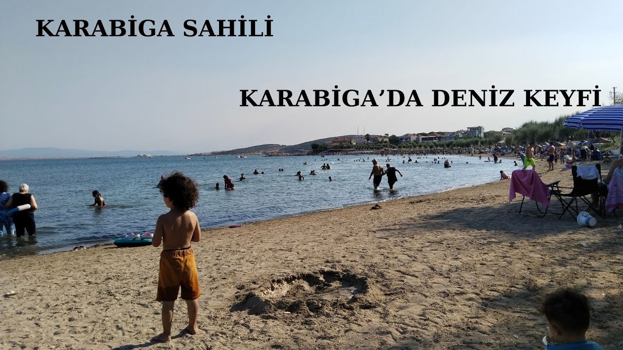 KARABİGA SAHİLİ   KARABİGA'DA TATİL