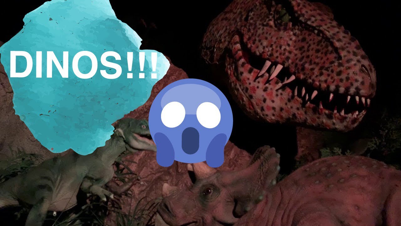 Jurassic Jungle Boat Ride (SCARY RIDE!!)