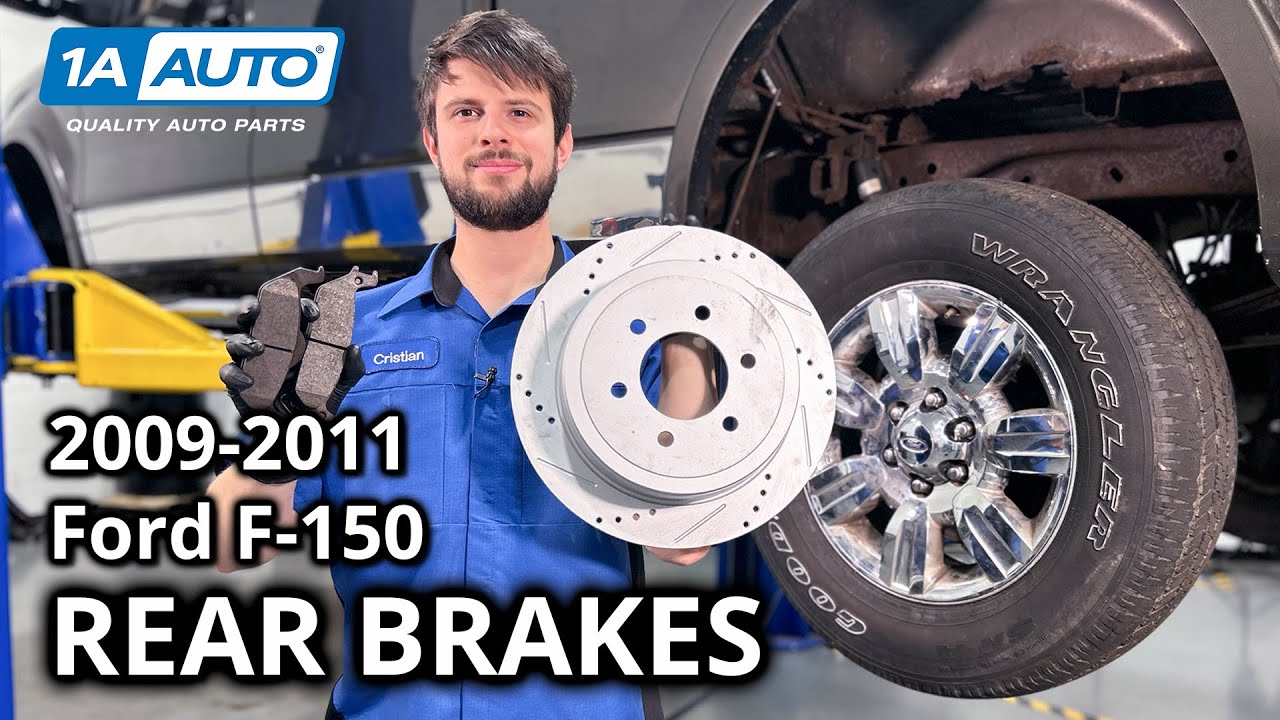 Как заменить задние тормоза Ford F-150 2009-2011 годов