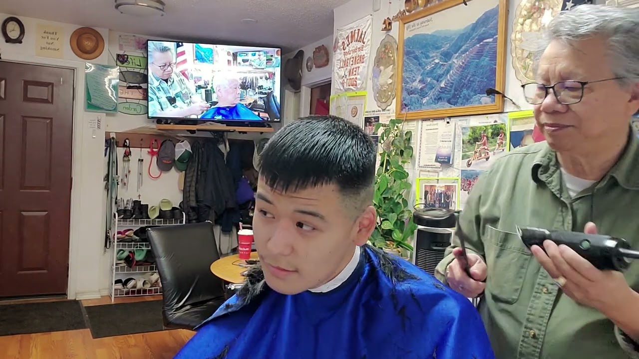 High and tight haircut.